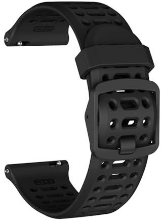ISABAKE 20MM Bracelet pour COROS APEX 2/PACE 2/APEX 42mm,20 mm Sport Quick Fit Bracelet en Silicone de Remplacement pour COROS APEX 2/PACE 2/APEX 42mm