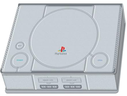 Pyramid International PlayStation Classic Premium Gift Set – Retro Gaming Gift with Keyring, Pen, Insulated Bottle, A5 Notebook & Postcard Set for PlayStation Fans