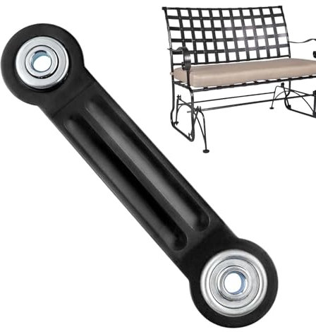 shpuuyy Gleiter-Lagerarm, Lagerhalterung, Hardware-Ersatz, Wipparm, Terrassengleiter-Teile für Hängematten, Schaukelstühle im Freien