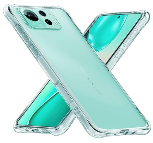 LYJERRY 1* Coque Compatible avec ASUS Zenfone 12 Ultra Coque de Protection, Transparent Étui de Protection en Silicone Antichoc TPU Bumper