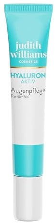 Judith Williams Cosmetics Hyaluron Aktiv Augenpflege, feuchtigkeitsspendend und abschwellend, 15 ml