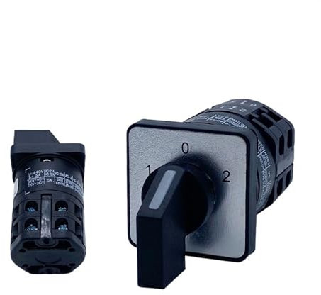 LW26-5/2 interruttore di trasferimento universale rotante doppia alimentazione commutazione 3 marce 2 sezioni 5A piccola corrente punto argento