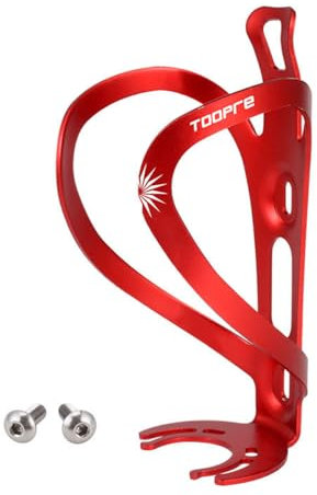 HOUSON Aluminum Bicycle Bottle Cage – Ultralight (57 g) with 4-Point Mount, Edge Protection & Universal Compatibility for Bottles ≤75 mm