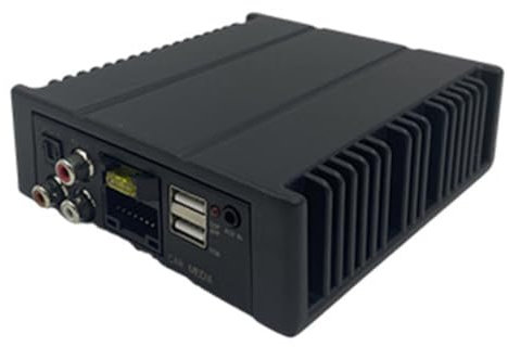 Sunmeit Amplificatore 4x80W Processore Audio Digitale per Auto con Cablaggio Un 16 Pin per Autoradio Stereo USB AUX Android