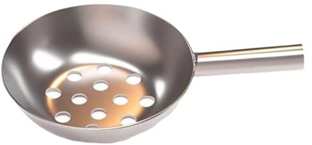 Oshhni Scolapasta grande in acciaio inox, utensile da tavola, per friggitrice per pasta, per la casa, riso, verdure, cucina