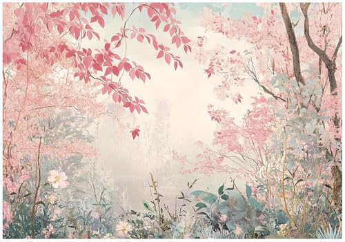 WallArena Fotomural Paisaje 350x250 cm | Fotomurales - Papel pintado - para salón y dormitorio - Mural de TNT con efecto 3D - cola incluida