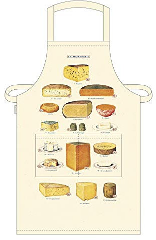 Cavallini Papers & Co. Käse Vintage Schürze