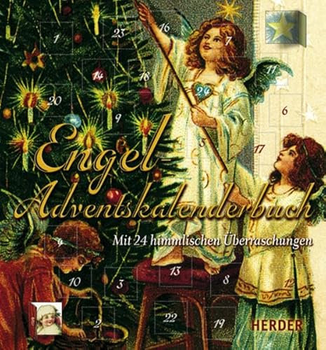 Engel-Adventskalenderbuch: Mit 24 himmlischen Überraschungen