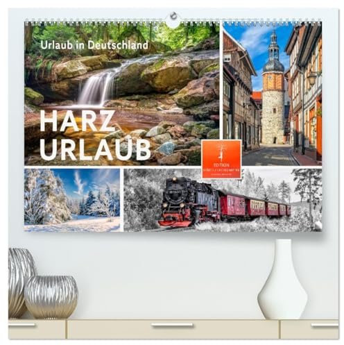 Harz - Urlaub (hochwertiger Premium Wandkalender 2026 DIN A2 quer), Kunstdruck in Hochglanz: Der Harz, wunderschöne Landschaft mit vielen Facetten und attraktives Urlaubsziel. (CALVENDO Natur)