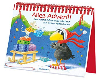 Der kleine Rabe Socke: Alles Advent!: Das Aufstell-Adventskalenderbuch vom kleinen Raben Socke