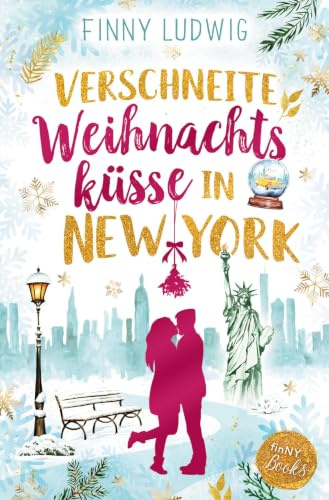 Verschneite Weihnachtsküsse in New York