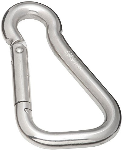 National Hardware N262-410 3166BC Interlocking Spring Snap in Stainless Steel,5/8 x 4- 11/16 Opening