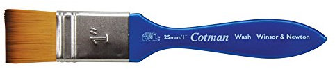 Winsor & Newton Cotman - Pennello per acquerelli, setole di 25 mm