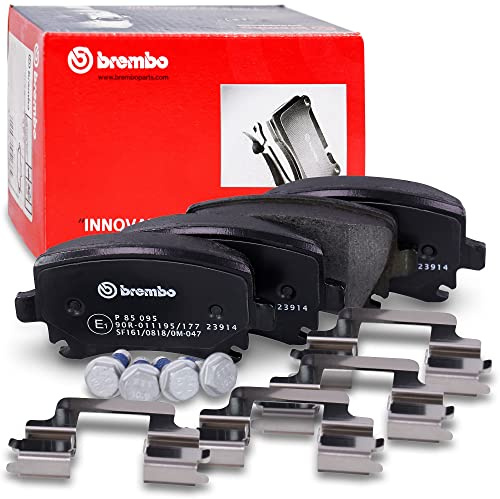 Brembo P 85 095 Bremsbelagsatz, Scheibenbremse - (4-teilig) | P 85 095 passend für A3 A4 TT Leon Octavia Supe