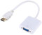 AAA PRODUCTS HDMI to VGA, Gold-Plated Adapter (Male to Female) for Computer, Desktop, Laptop, PC, Monitor, Projector, HDTV, Chromebook, Raspberry Pi, Xbox and More - WHITE