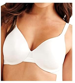 Bali womens One Smooth U Smoothing & Concealing Underwire Df3w11 bras, White, 36DD US