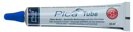 Pica 575/41 Signierpaste blau | für alle Materialien | ideal für öliges oder rostiges Metall | abriebfest und wasserfest | auch nach extremen Temperaturen sichtbar