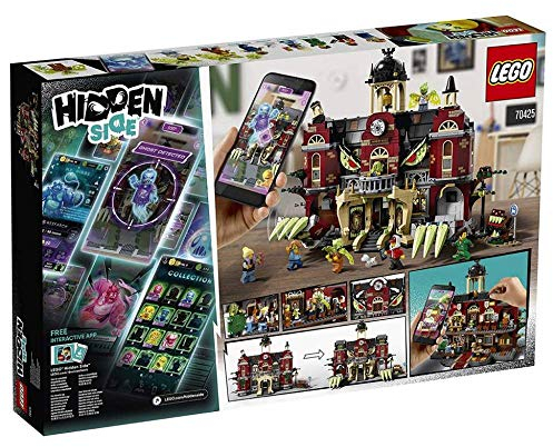 LEGO Hidden Side 70425 – Newbury Haunted High School, Set di Costruzione Fantasma (1474 Pezzo)