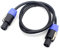 LoongGate Professionelles Lautsprecherkabel, Speakon auf Speakon NL4FC 4-adriges Patchkabel für Bi-Amp. 1m/3ft