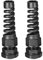 uxcell PG9 Cable Gland Waterproof IP68 Nylon Joint Adjustable Locknut with Strain Relief for 4.5-7.8mm Dia Wire, 2 Pcs