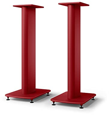 KEF S2 Floor Stand - Suitable for LS50 Wireless and LS50 Meta Speakers (Red)