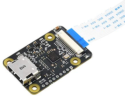 HDMI auf CSI Adapter für Raspberry Pi, unterstützt HDMI-Eingang der Kamera bis zu 1080p@30fps, abwärtskompatibel für Raspberry Pi 4B/3 B+ / A+ / B / 2B / B+ / A+ / Zero W