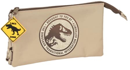 safta Jurassic World Dominion Triple CASE, Mehrfarbig, Estándar, Hülle, Mehrfarbig, Estándar, Hülle