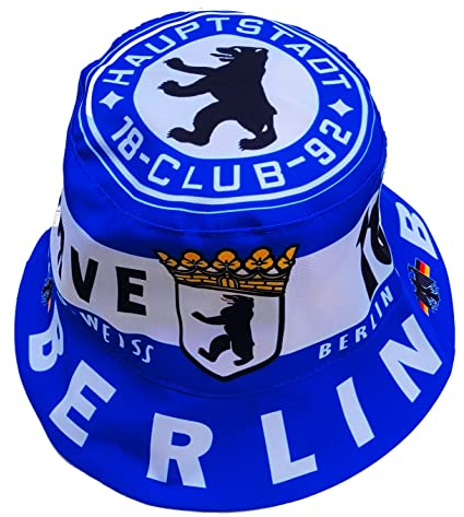 Generisch Berlin Sonnenhut 1.0, Berlin Fischerhut, Berlin Anglerhut, Berlin Army Hut, Blau