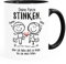 Moonworks® Kaffee-Tasse Deine Fürze stinken aber ich liebe dich Geschenk personalisiert Freund Mann lustige Liebeserklärung anpassbar weiß-innen-schwarz standard