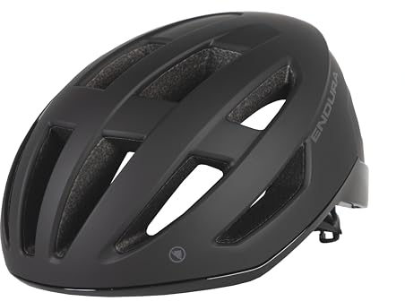 Endura Unisex Erwachsene Xtract MIPS® Helm | Geformte Konstruktion | Rennrad | Atmungsaktiv | Verstellbar Helm, Schwarz, L-XL