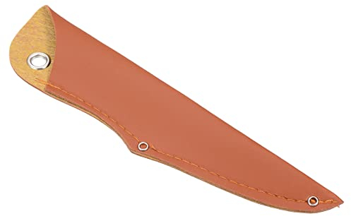 PATIKIL 8 PU Cuir Couteau d'office Couteau Fourreau, Couteau Couverture Manches Couteaux Bordure Garde Lame Protecteur Universel pour Maison Cuisine, Marron