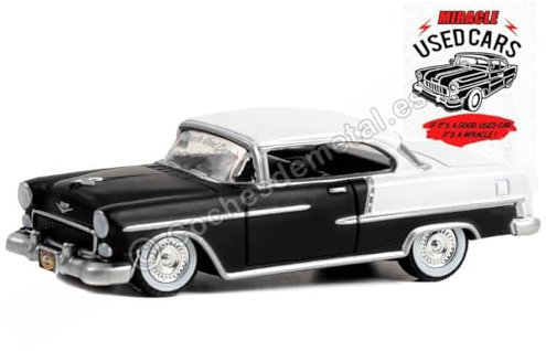 Kompatibel mit Chevrolet Bel Air Lowrider Garage gebrochene Fingerknöchel, Serie 2 Zoll 1:64, Greenlight 39120C