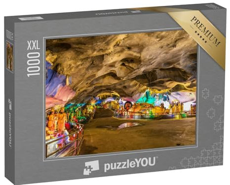 Puzzle 1000 Teile XXL „Innenraum der Ramayana-Höhle, Kuala Lumpur, Malaysia“ – aus der Puzzle-Kollektion Asien