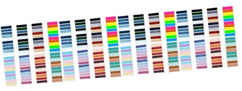 VILLCASE 4piezas Pestañas De Transparentes Marcadores De Páginas Portátiles Para y