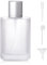 Yerpkefey 100ml/3.4 Oz Frosted Glass Spray Bottle Perfume Atomizer,Refillable Perfume Spray Bottle Perfume Bottles Empty with 3 Kinds of Perfume Dispenser (Frosted Glass 100ml)