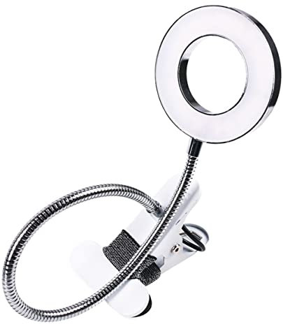 Healeved 1pièce Lampe De Manucure Led Avec Des Yeux Lampe De Bureau Multifonctionnelle Pour Et Extensions De Usb Et Rotative