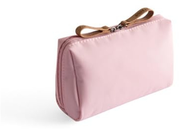 AMSLSIU Lady Color Cosmetic Bag Makeup Case Waterproof Pouch Travel Fashion Large Capacity Multifunctional for Toiletries, L/Pink