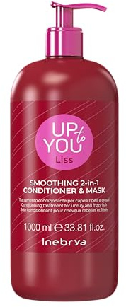 Inebrya Up To You Smoothing Kur für widerspenstiges und krauses Haar, 1000 ml