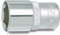 HAZET 850-8 Sechskant Steckschlüssel-Einsatz, 8 mm (Schlüsselweite)