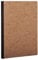 Clairefontaine 79542C - Notizbuch / Heft AgeBag DIN A5 14,8 x 21 cm, mit Leinenstruktur, kariert 96 Blatt, Tabakbraun, 1 Stück