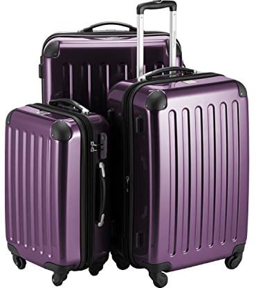 Crumpler - Alex - Set di 3 valigie (S, M & L), 235 litri, Colore Viola