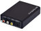LEICKE Kanaan HDMI zu Composite/S-Video Konverter - HDMI Geräte wie BluRay-Player, PS3, Apple TV an einen älteren TV-Bildschirm über Video/S-Video (Cinch) anschließen, schwarz, KN40507