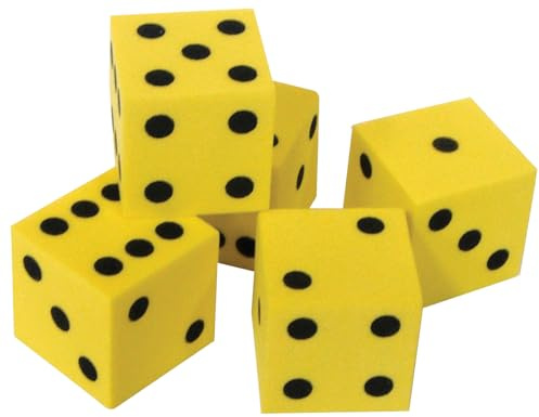 Teacher Created Resources Foam Traditional Dice (20603)