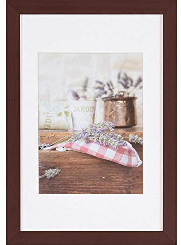 Henzo Bilderrahmen Jardin - Holz - Bildformat 20x30 cm - Dunkelbraun