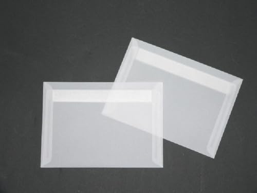 Briefumschläge Offset C5 100g/qm HK transparent-weiß VE=100 Stück