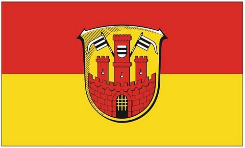 Fahne/Flagge Büdingen 90 x 150 cm