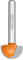 CMT ORANGE TOOLS 914.817.11 - HARTMETALL-RADIUSFRÄSER S=12 D=31,7X19,05 R=15,87