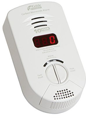 Kidde 900-0282 Alarma de monóxido de carbono enchufable con pantalla digital y alerta de voz
