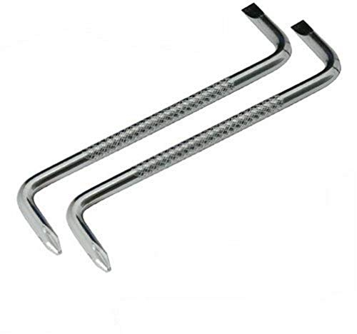 Silverline Tools 630021 Destornilladores Acodados, 2 Piezas