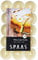 Spaas 38555 Chauffe Plats parfumés Biscuit Vanille - Paquet de 30 pièces